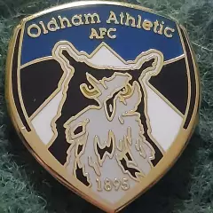 Футбол. клуб ФК.ОЛДЕМ АТЛЕТІК АНГЛІЯ.ЕМАЛЬ.