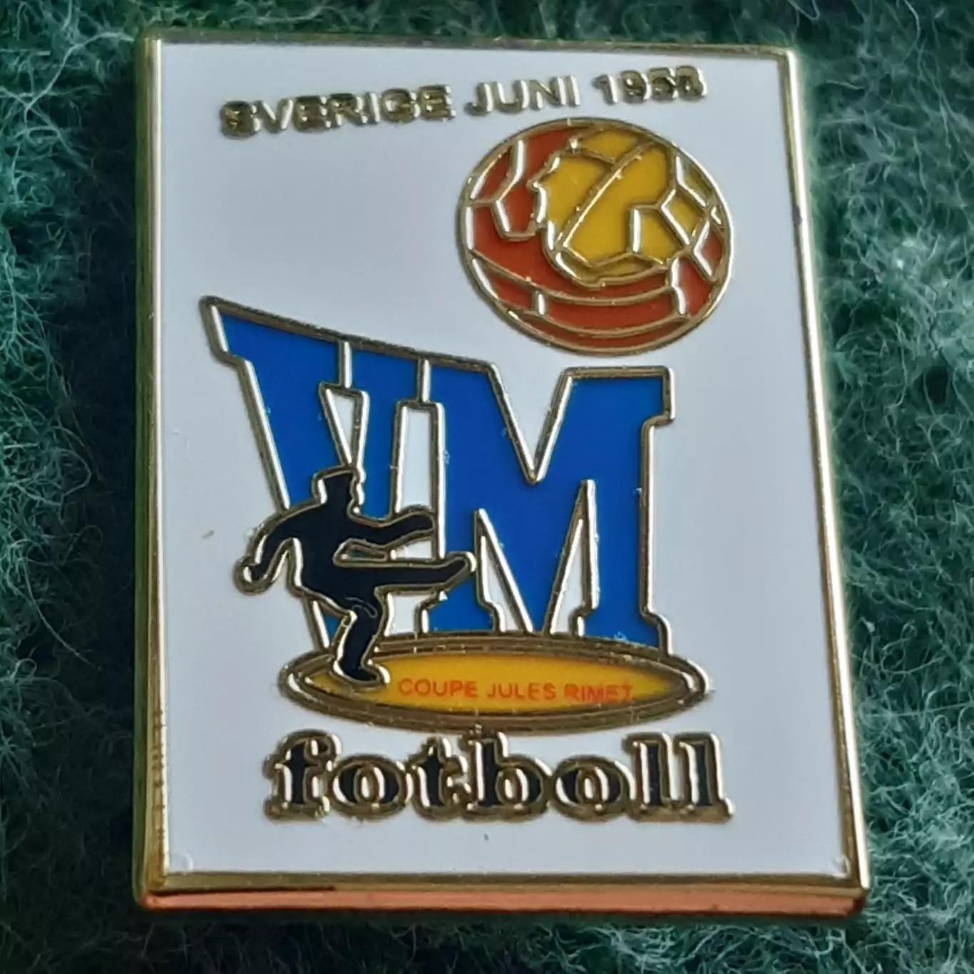 Футбол.чемпіонат світу ФІФА.ШВЕЦІЯ 1958.ЕМАЛЬ