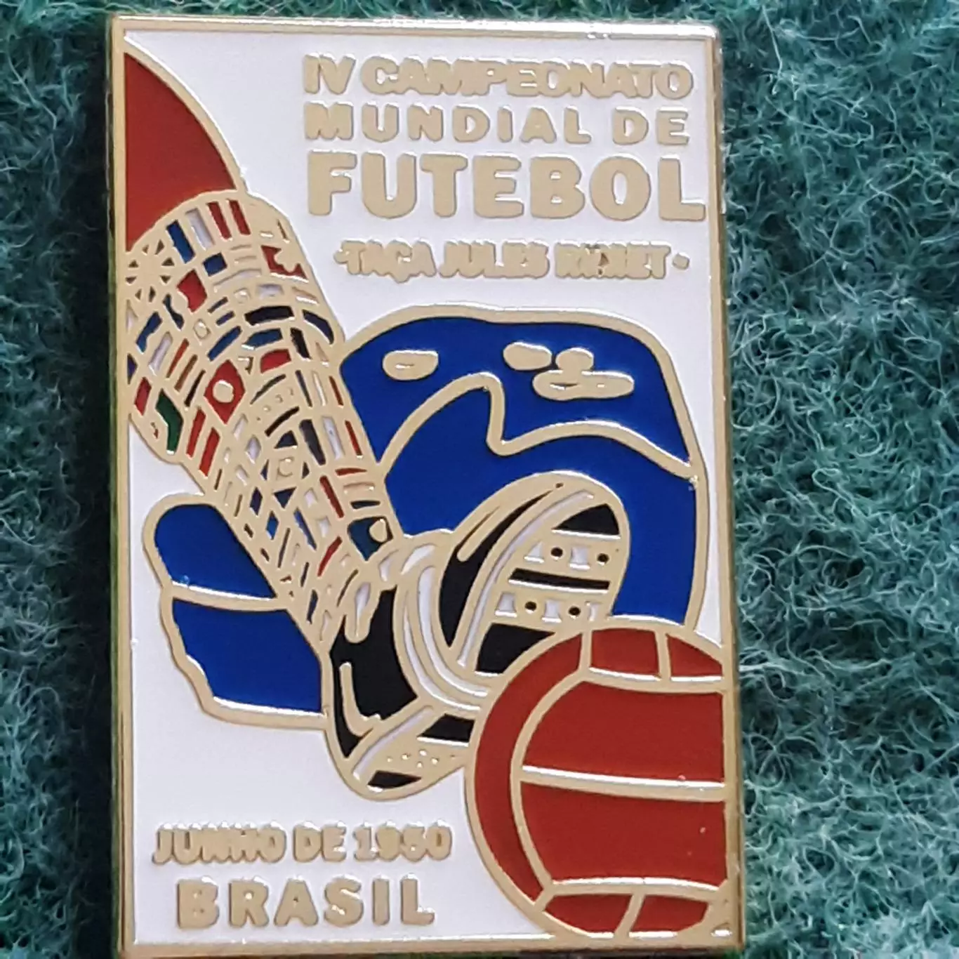 Футбол.чемпіонат світу ФІФА.БРАЗИЛІЯ 1950.ЕМАЛЬ
