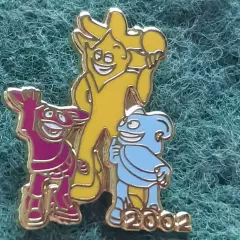 Футбол.Чемпіонат світу ФІФА.2002 КОРЕЯ ЯПОНІЯ.талісман маскот .ЕМАЛЬ