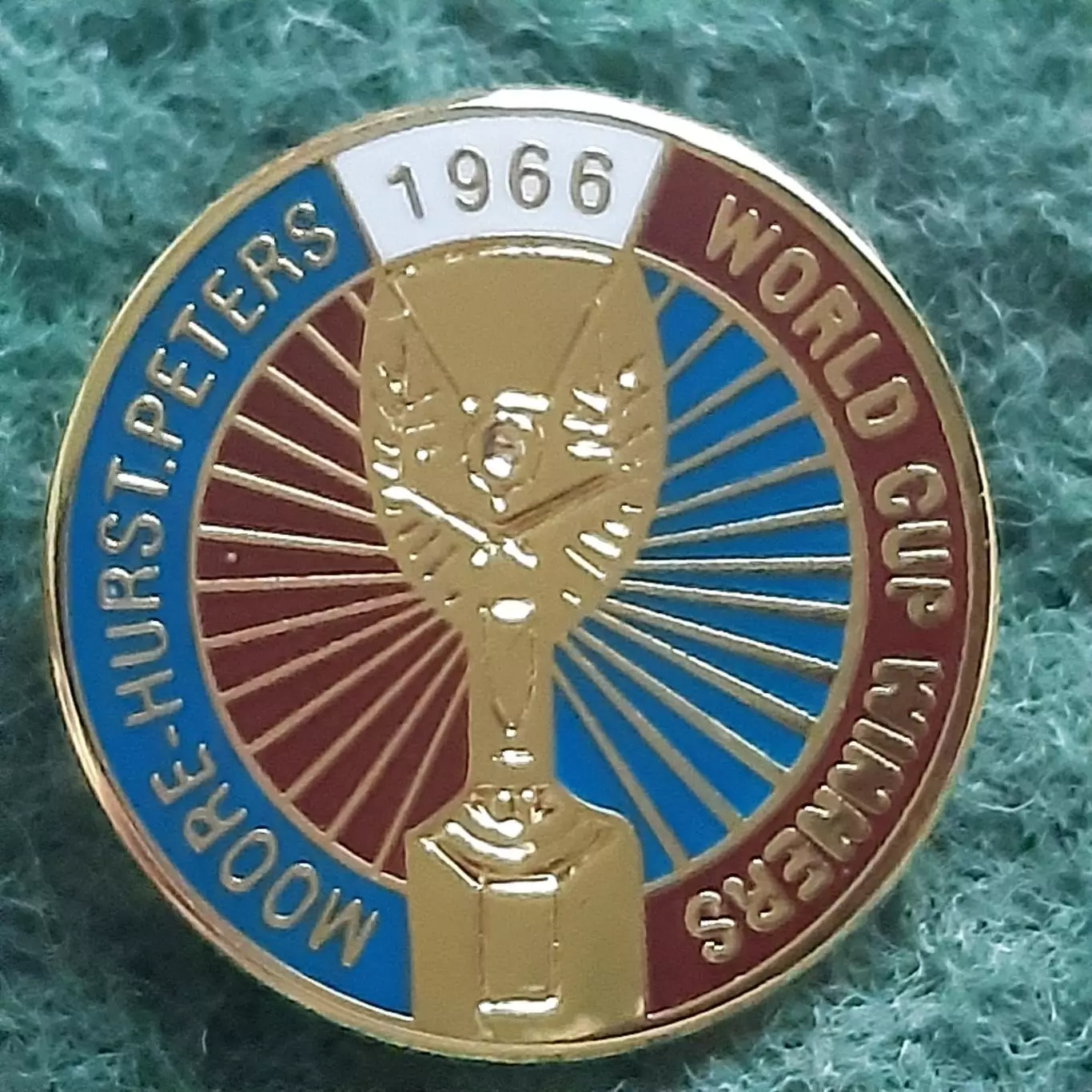 Футбол.Чемпіонат світу ФІФА.1966 АНГЛІЯ. .ЕМАЛЬ