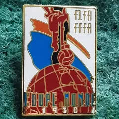 Футбол.Чемпіонат світу ФІФА.1938 ФРАНЦІЯ. .ЕМАЛЬ