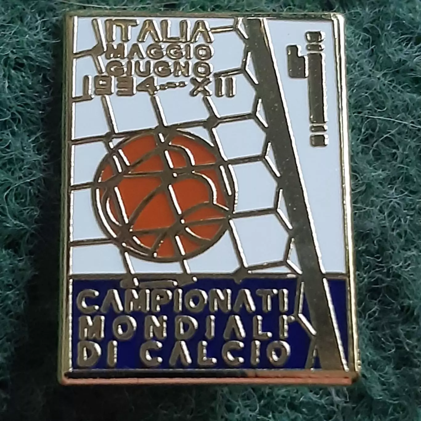 Футбол.Чемпіонат світу ФІФА.1934 ІТАЛІЯ. .ЕМАЛЬ