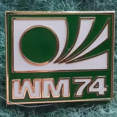 Футбол.Чемпіонат світу ФІФА.1974 НІМЕЧЧИНА. .ЕМАЛЬ