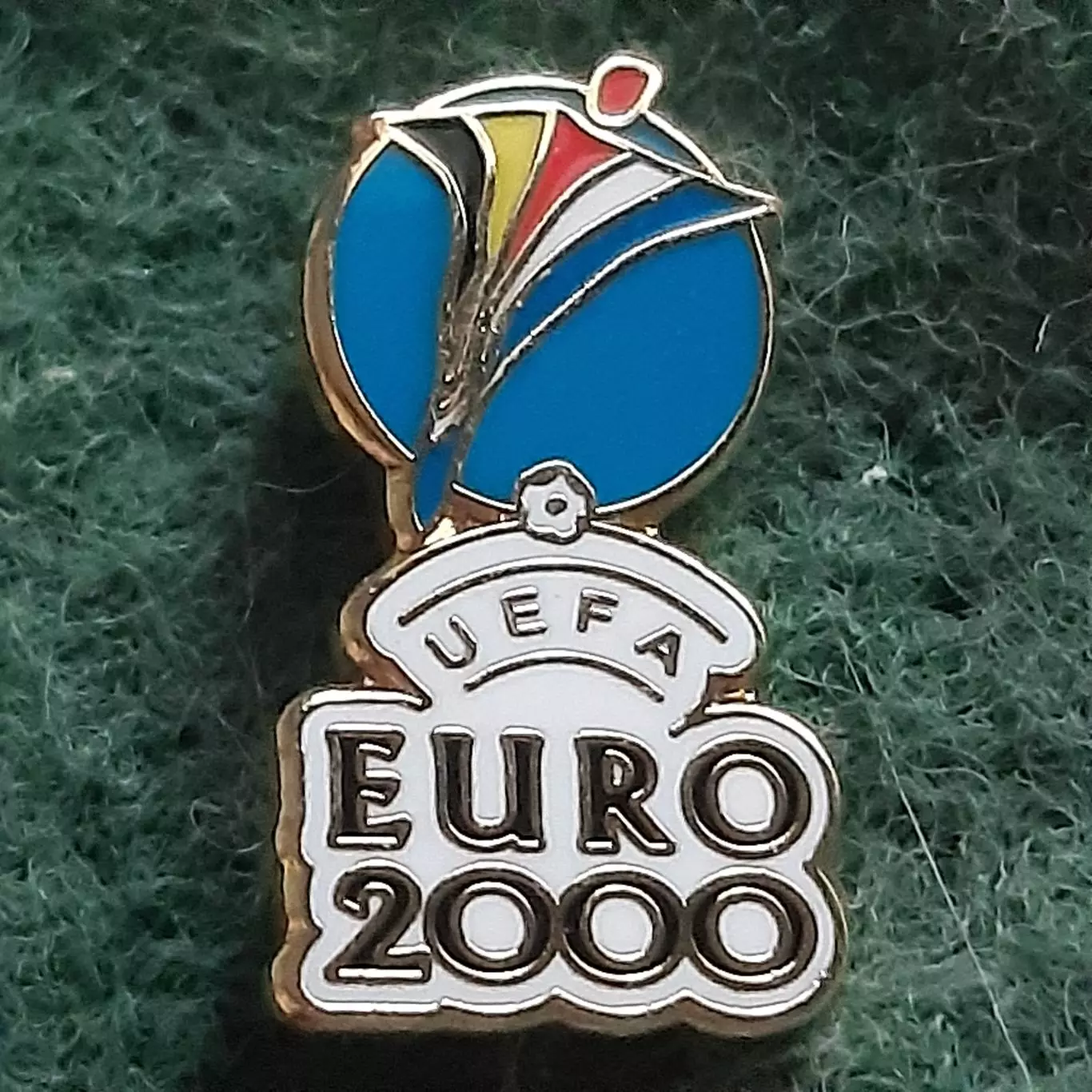 Футбол.Чемпіонат Європи.УЕФА.ЄВРО 2000 .ЕМАЛЬ