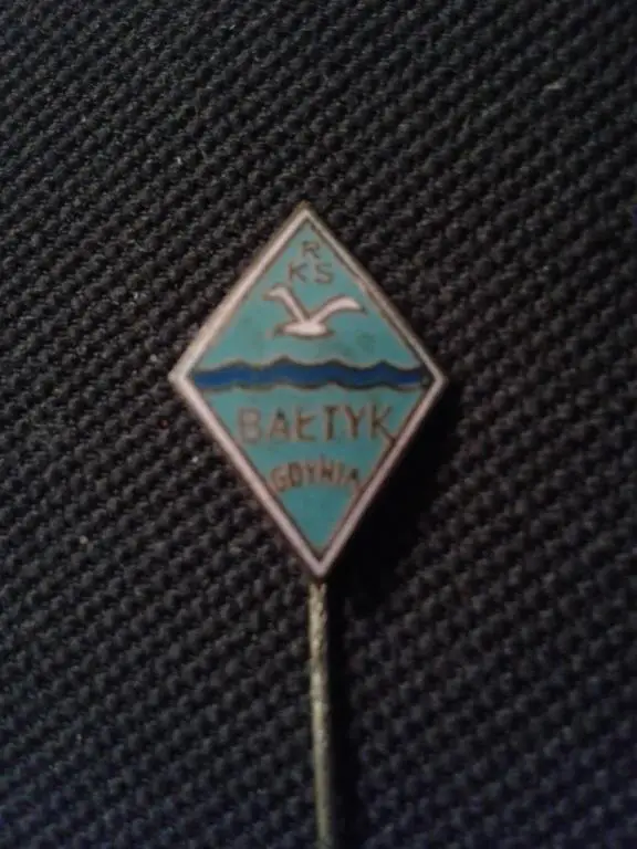 Футбол,Польша,70-е,ФК Балтик Гдыня,эмаль.секции волейбол.баскетбол.гандбол