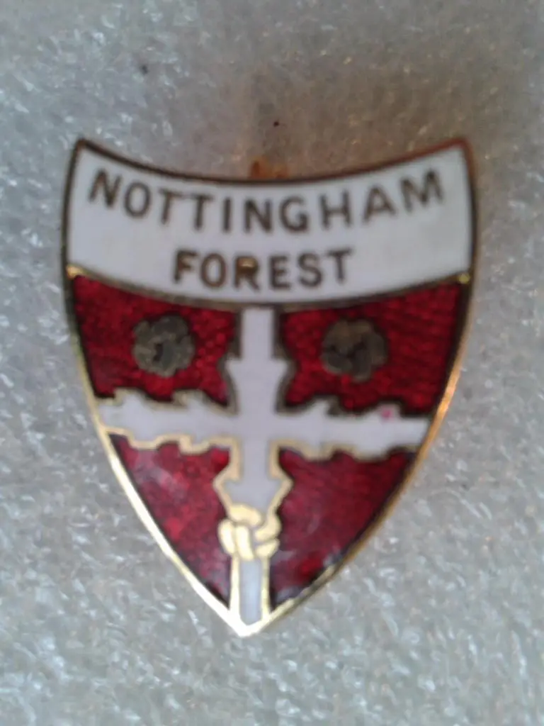 Футбол.ФК Ноттингем Форест.Англия.ЭМАЛЬ.70-е