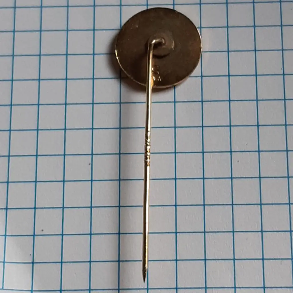 Футбол.клуб.Кальмар ФФ.Kalmar FF.Швеция.старый знак с клеймом.80-е гг.ЭМАЛЬ 2