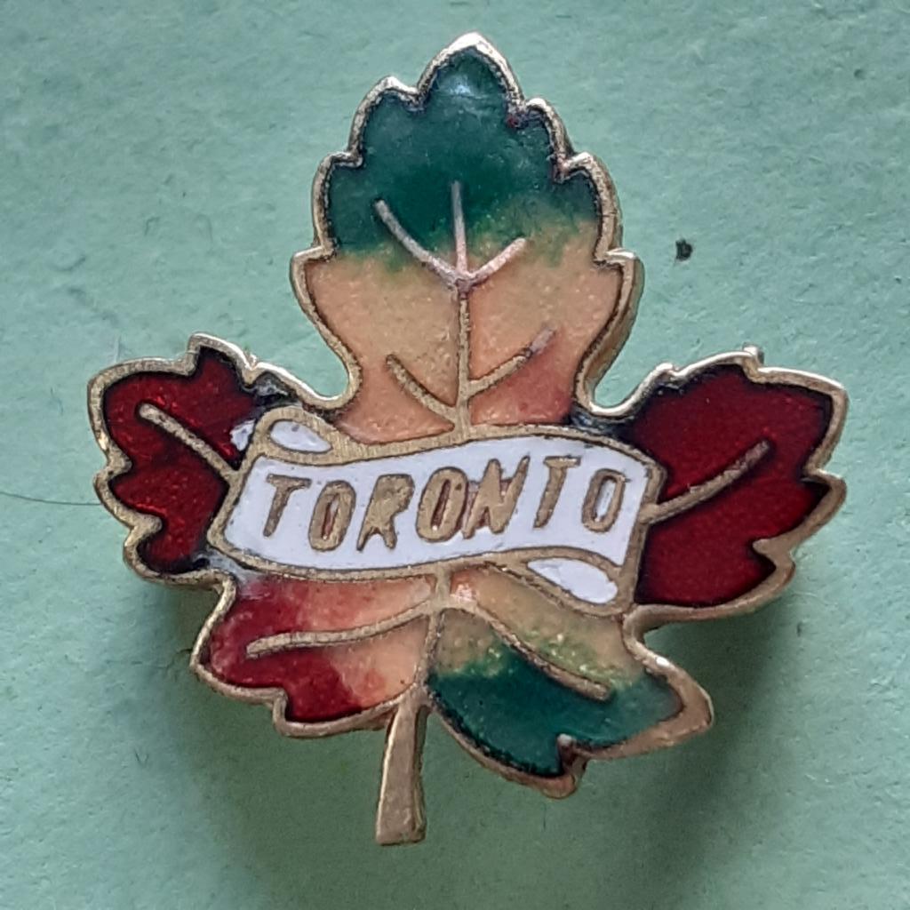 Хоккей Канада Торонто ЭМАЛЬ.1970-е гг.