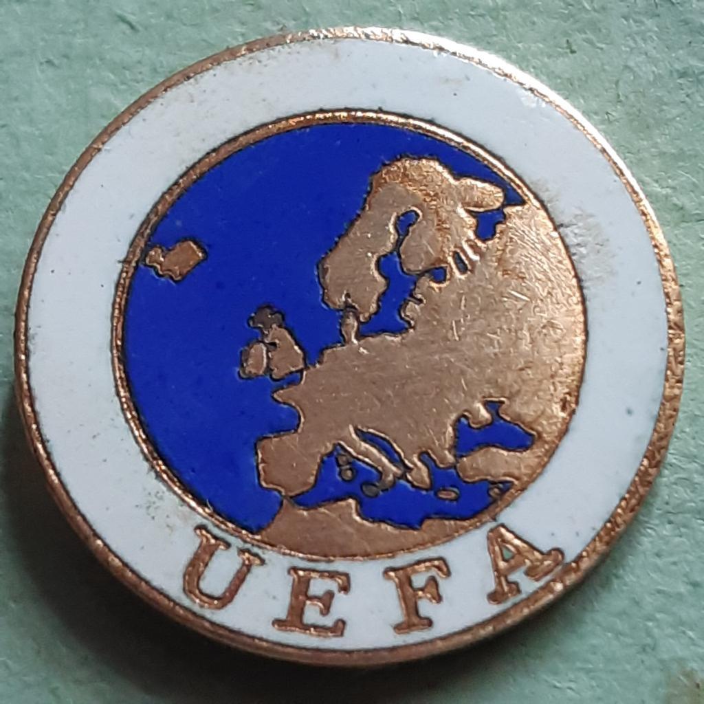 Футбол.Федерация футбола.конфедерация УЕФА.UEFA.1970-е гг.ЭМАЛЬ