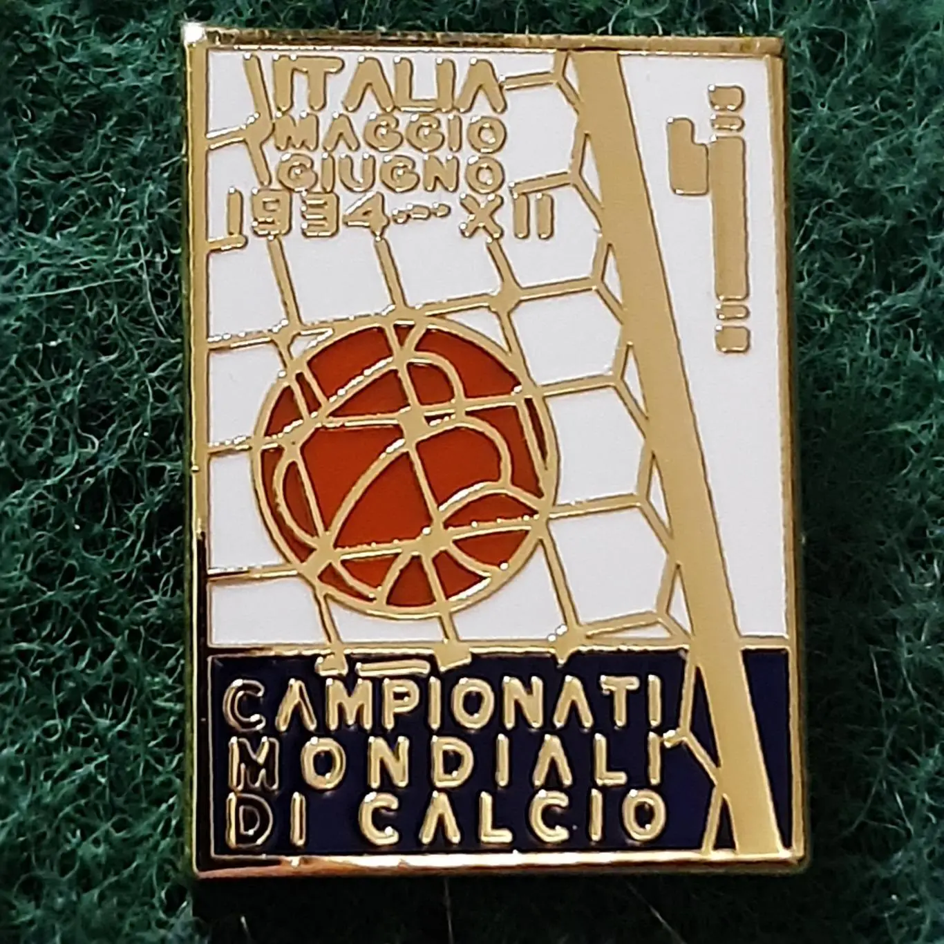 Футбол.Чемпіонат світу.ФІФА FIFA ІТАЛІЯ 1934.ЕМАЛЬ