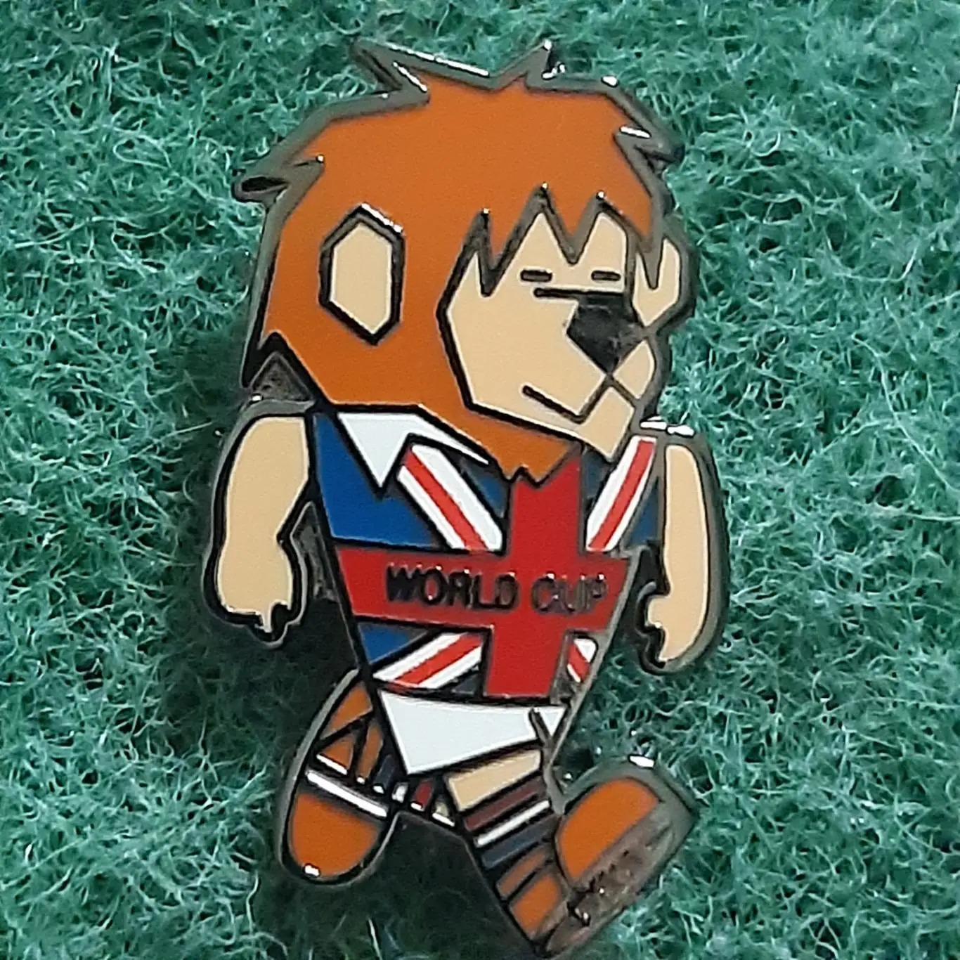 Футбол.Чемпіонат світу.ФІФА FIFA АНГЛІЯ 1966 талісман.маскот.ЕМАЛЬ