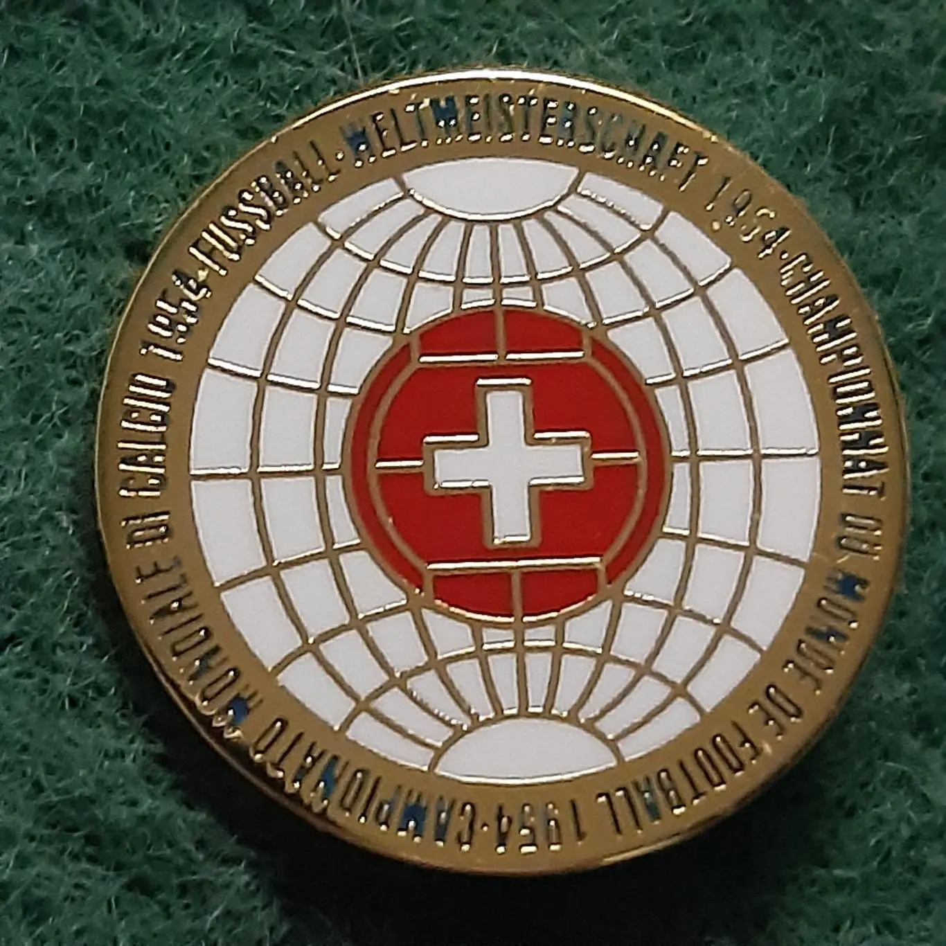 Футбол.Чемпіонат світу з футболу.ФІФА FIFA ШВЕЙЦАРІЯ 1954.ЕМАЛЬ