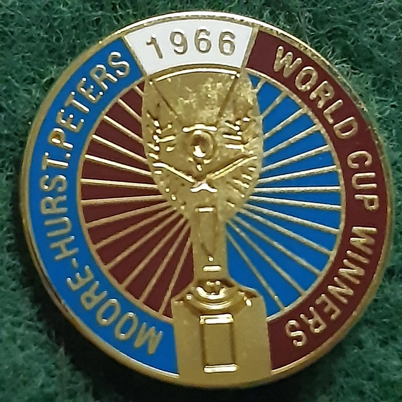 Футбол.Чемпіонат світу з футболу.ФІФА FIFA АНГЛІЯ 1966.ЕМАЛЬ