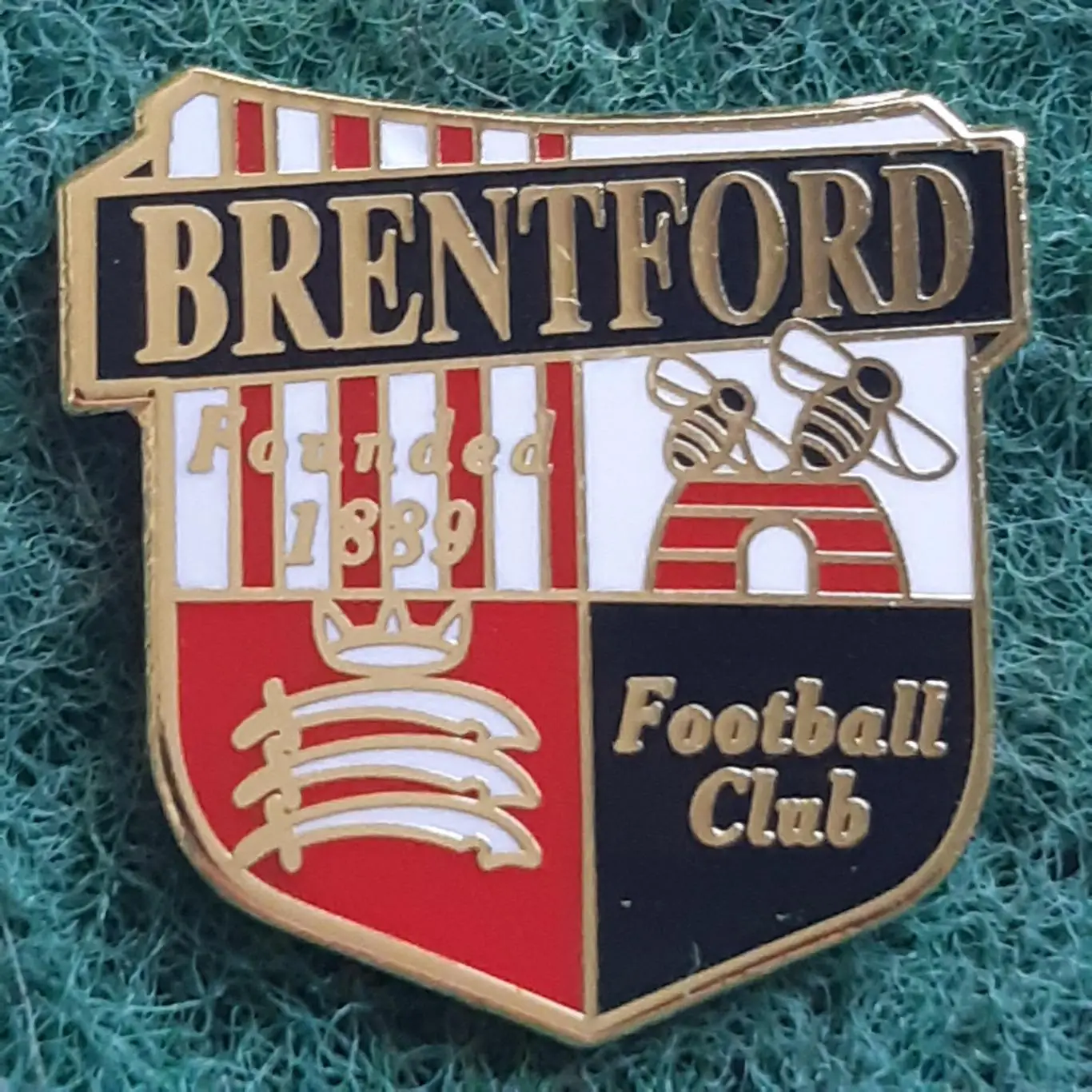 Футбол.клуб.ФК. БРЕНТФОРД АНГЛІЯ.ЕМАЛЬ