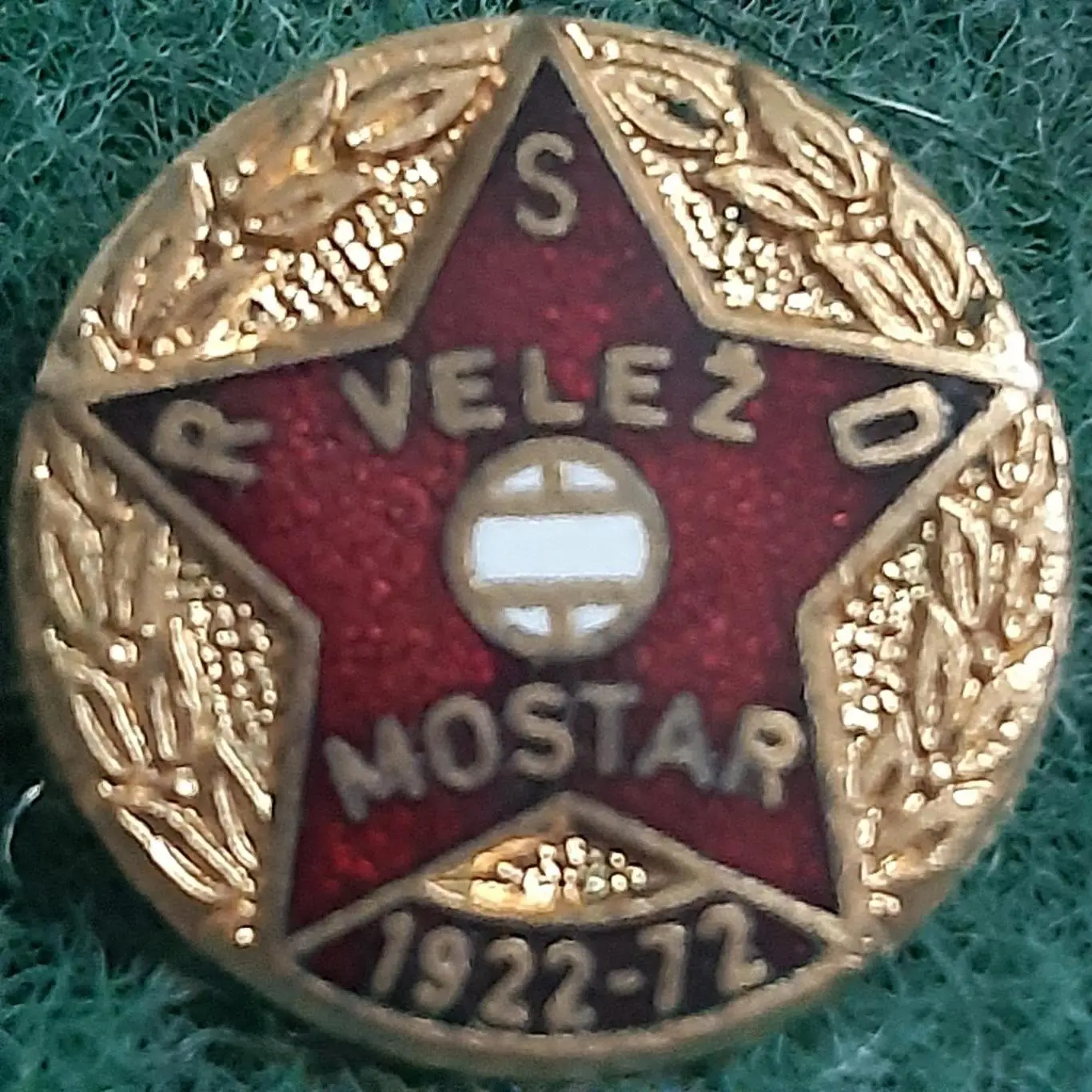 Футбол.клуб ФК Вележ Мостар Боснія Югославія 1970-і рр.