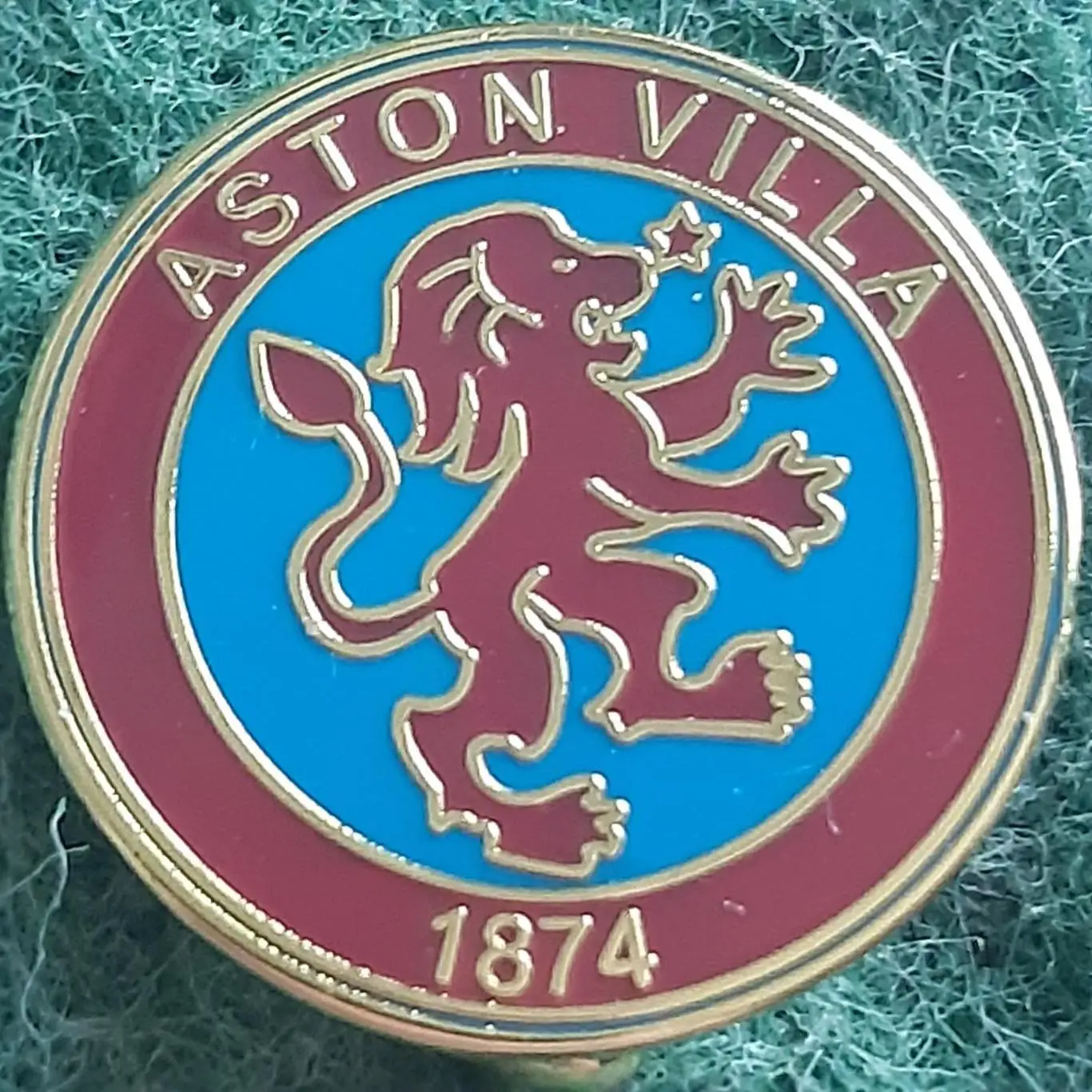 Футбол.клуб.ФК.АСТОН ВІЛЛА АНГЛІЯ.ЕМАЛЬ