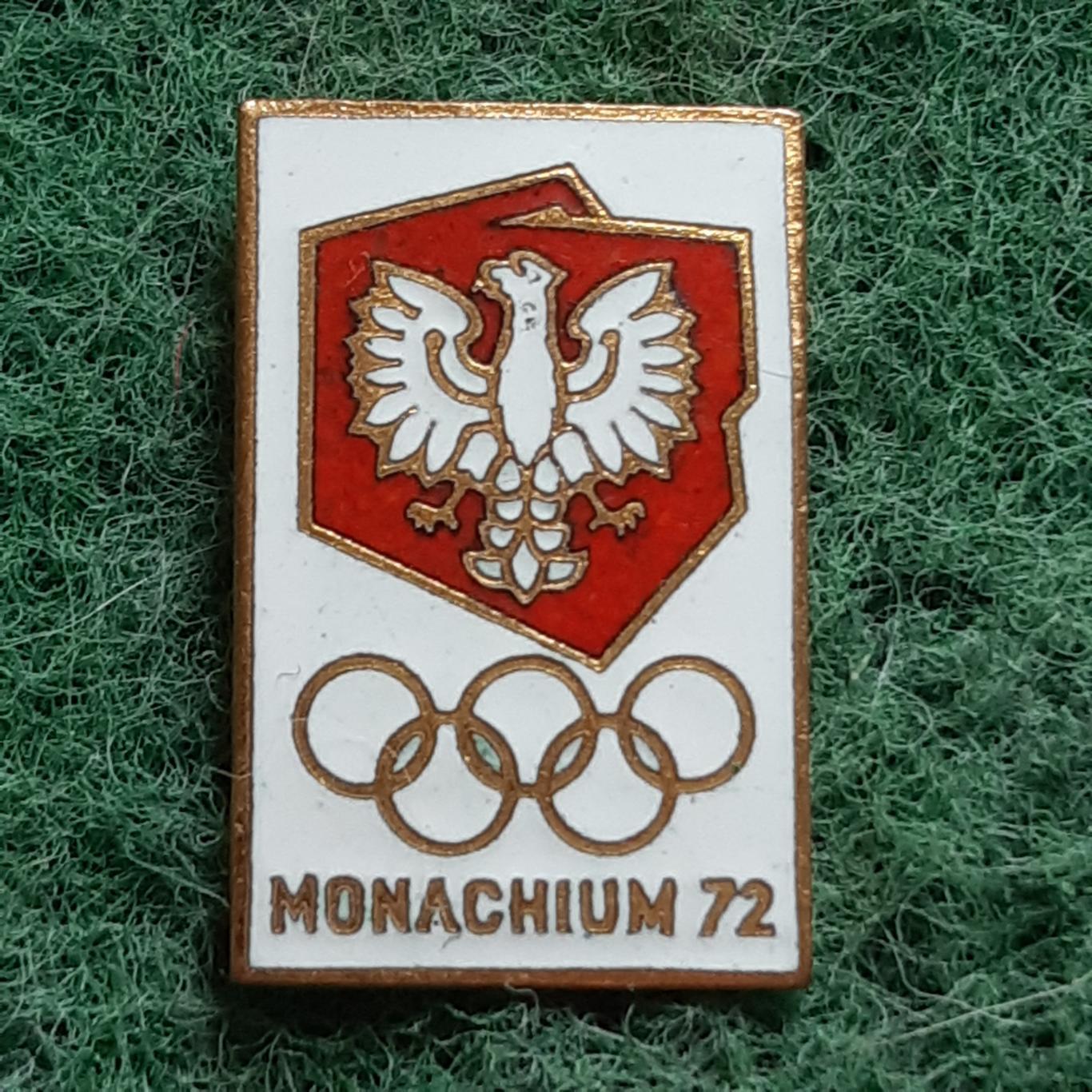Національний олімпійський комітет НОК ПОЛЬША нац. команда на ОІ в Мюнхені 1972р