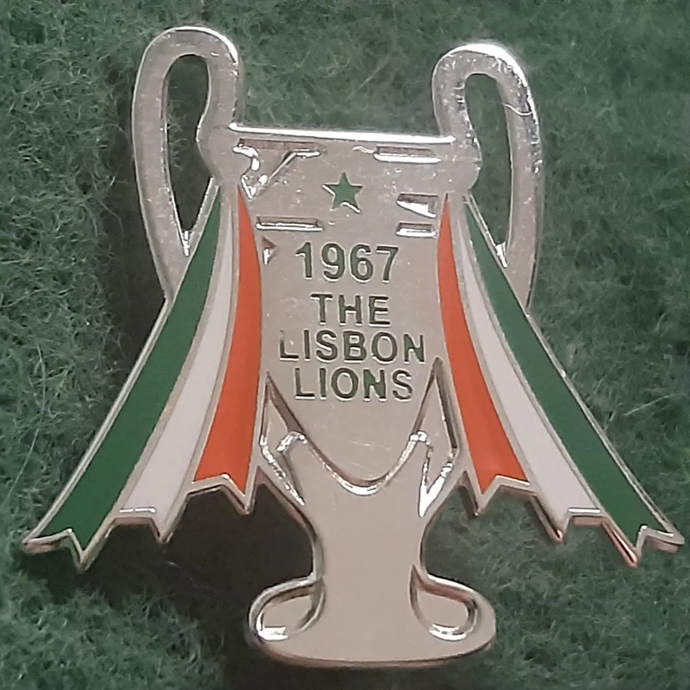 Футбол.клуб.ФК. СЕЛТІК ГЛАЗГО ШОТЛАНДІЯ. 1967 Єврокубок.ЕМАЛЬ.