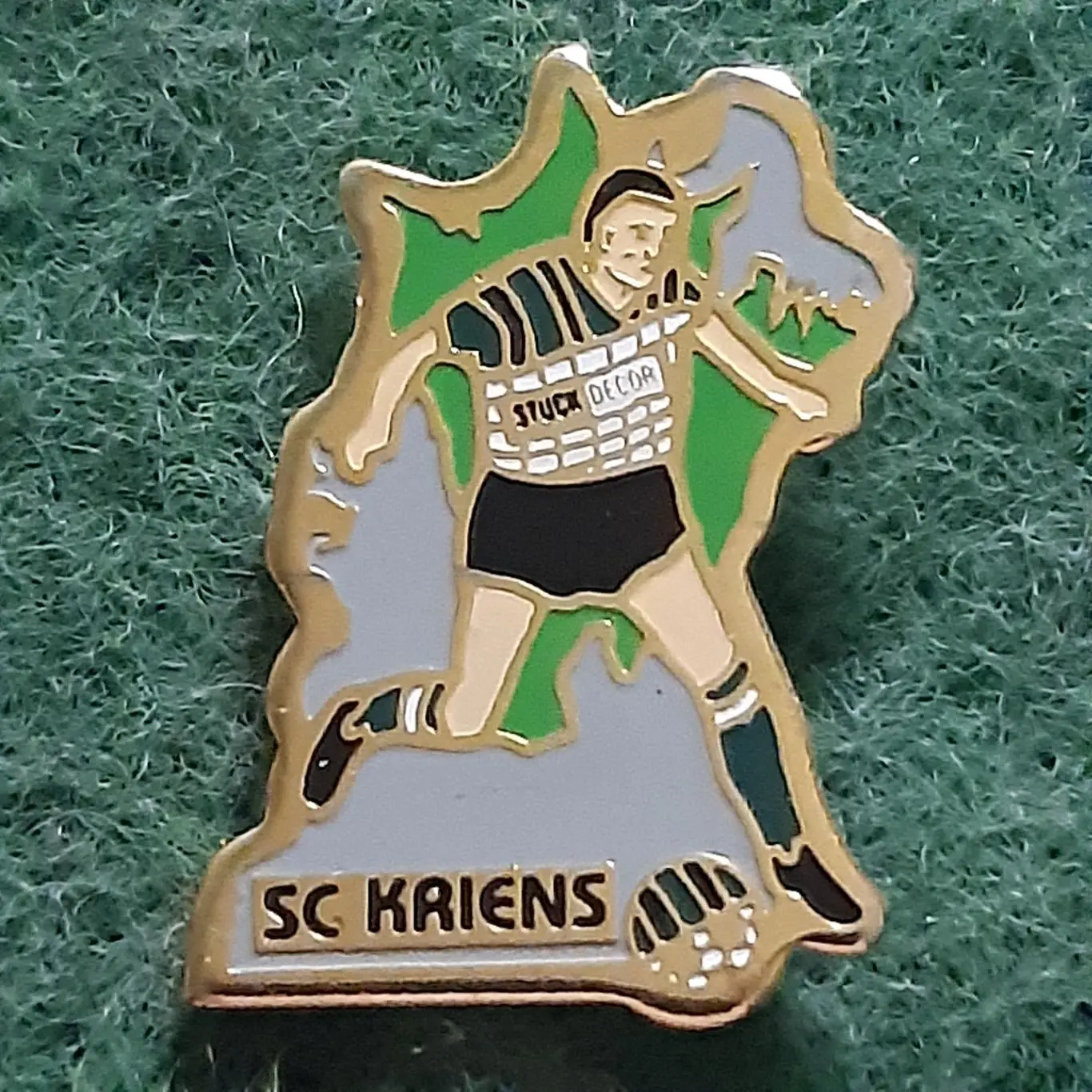 Футбол.клуб.ФК.КРІНС ШВЕЙЦАРІЯ. SC KRIENS оригінал.тавро