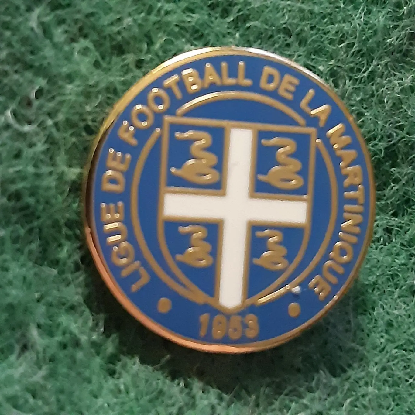 Футбол.федерація ассоціація. МАРТИНІКА. ЕМАЛЬ