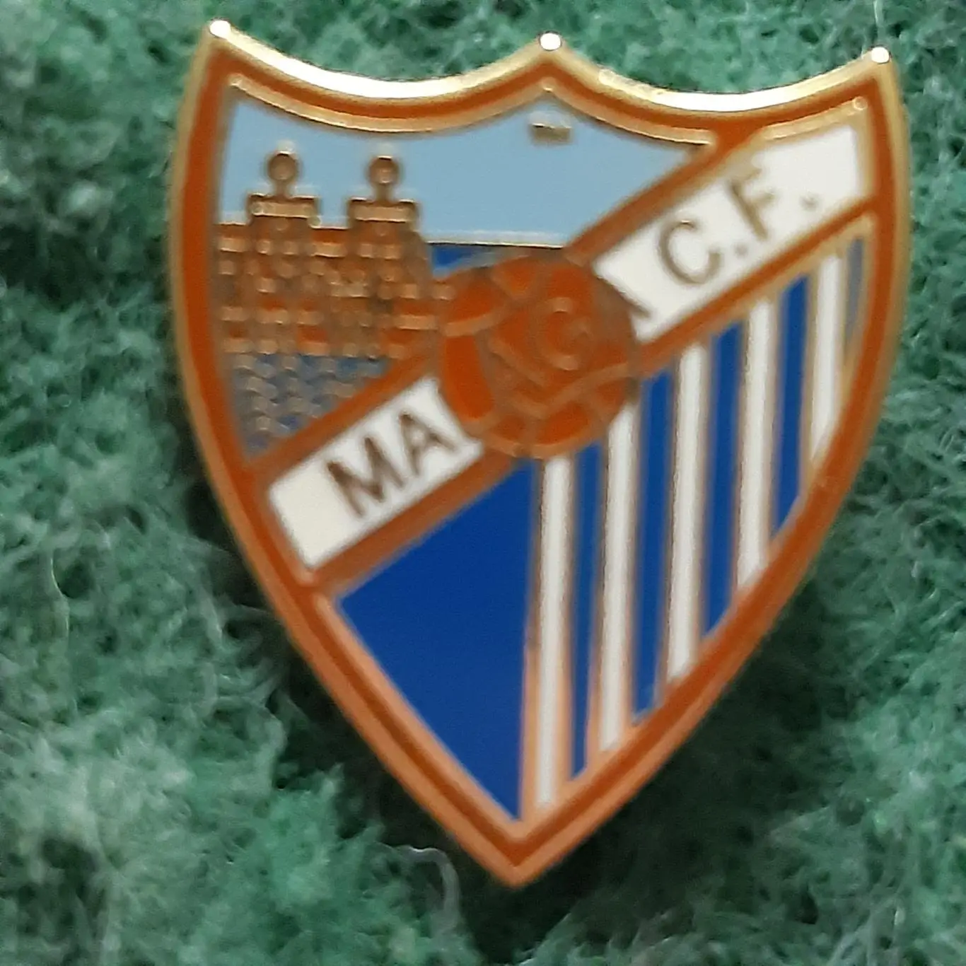 Футбол.клуб.ФК. МАЛАГА ІСПАНІЯ. ЕМАЛЬ.