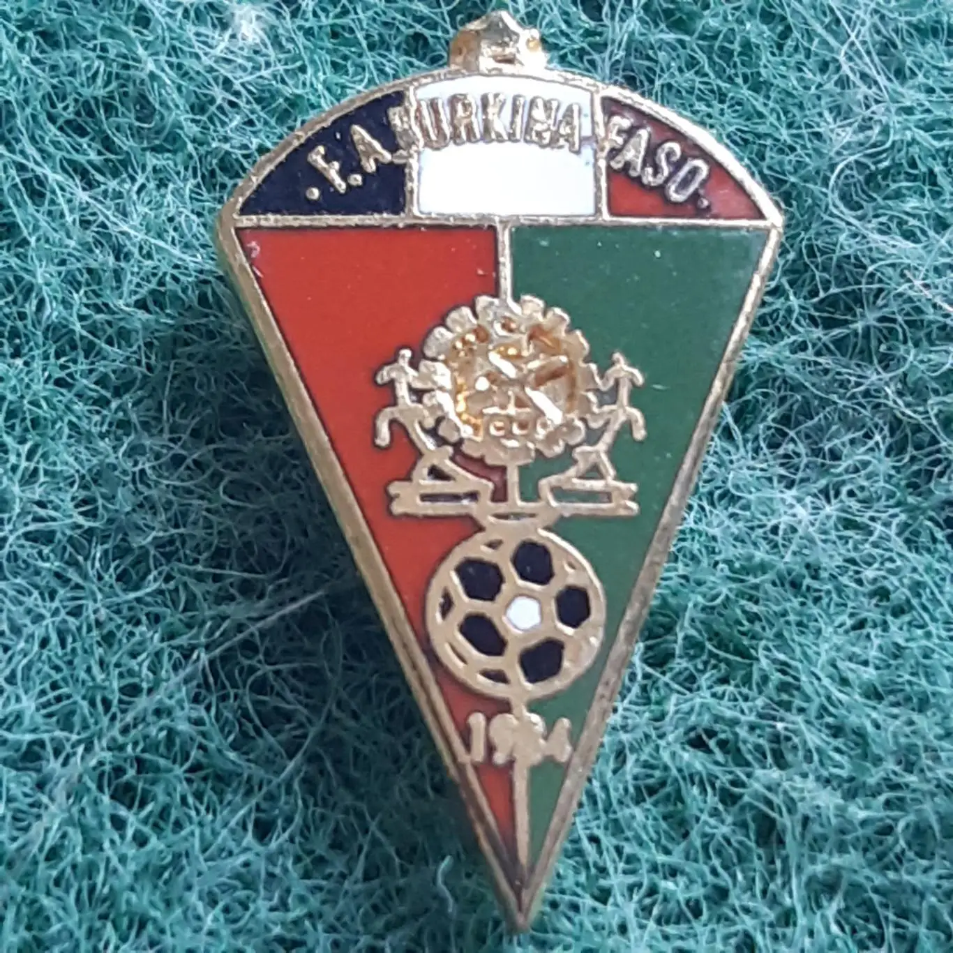 Футбол.федерація ассоціація.БУРКІНА ФАСО. ЕМАЛЬ 1980-і рр.