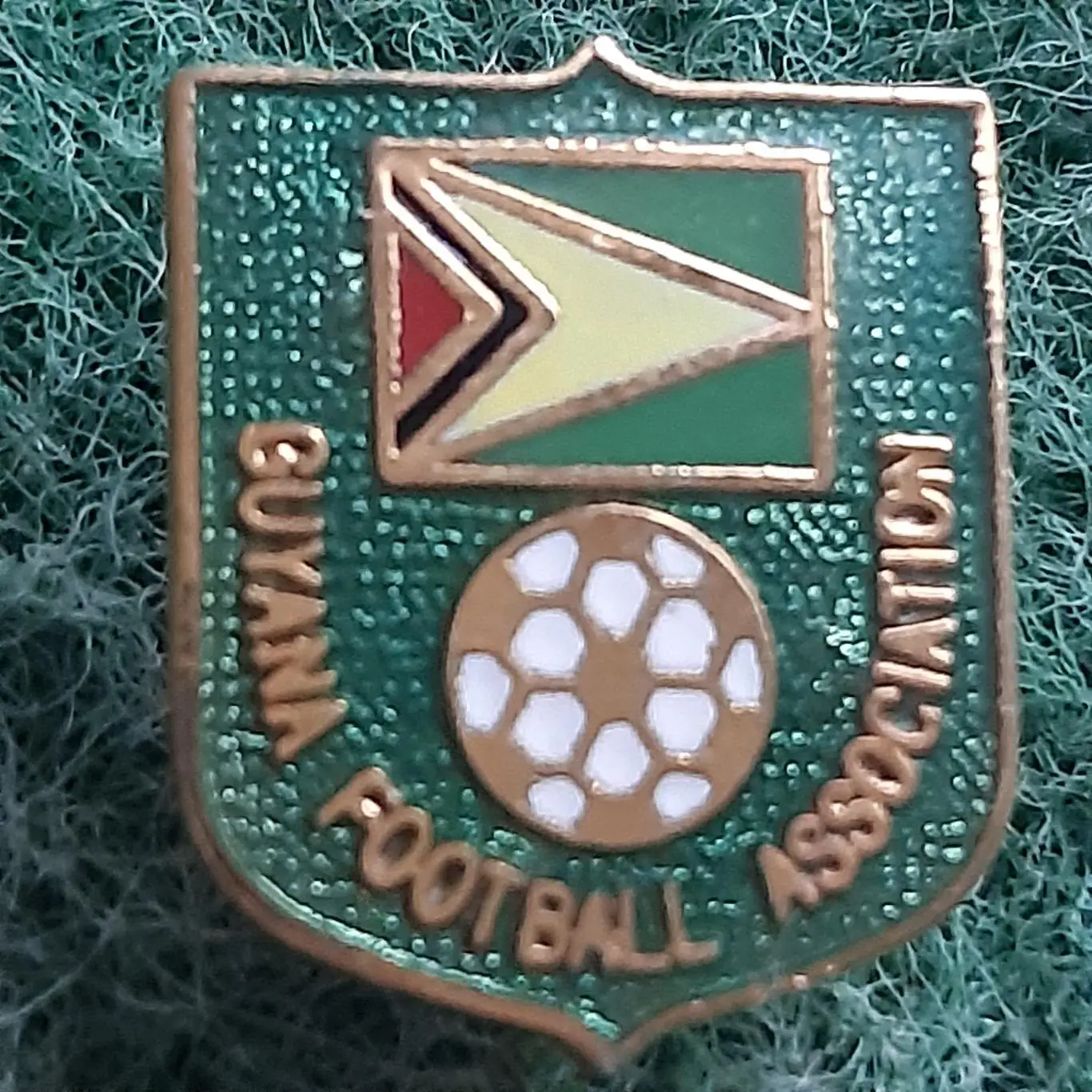 Футбол.федерація ассоціація. ГАЯНА. ЕМАЛЬ 1980-і рр.maker Moore Ltd.