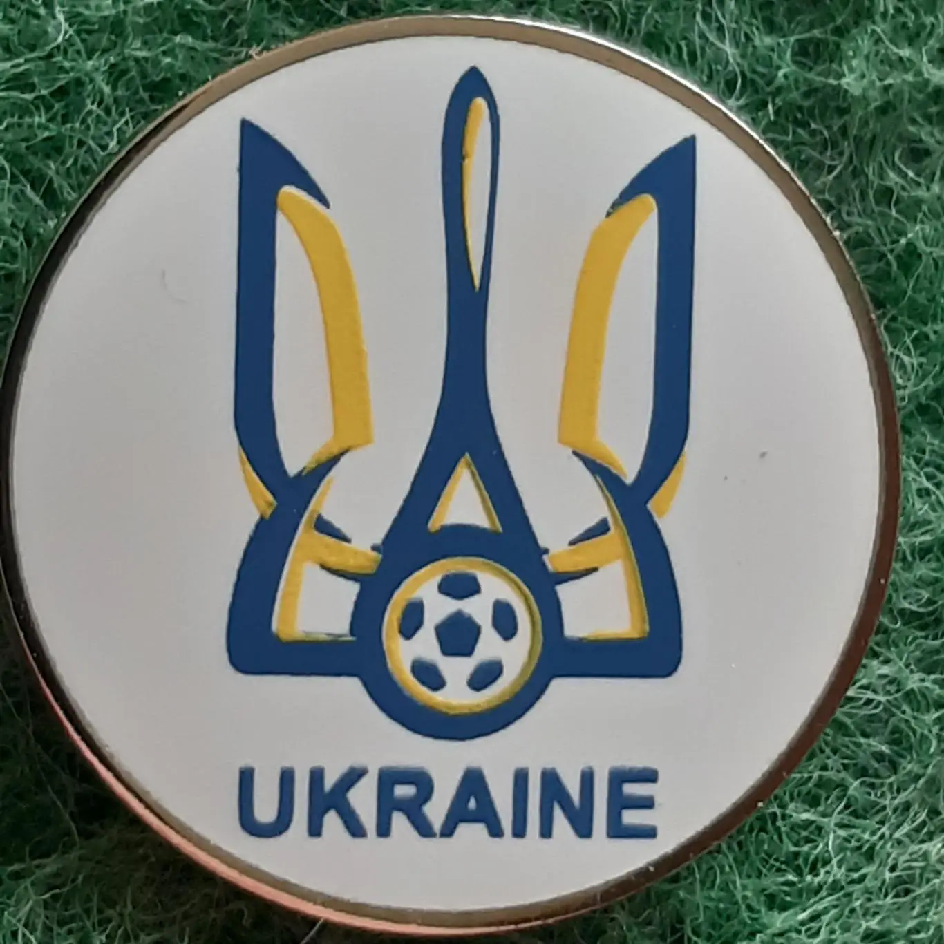 Футбол.федерація ассоціація. УКРАЇНА. ЕМАЛЬ.