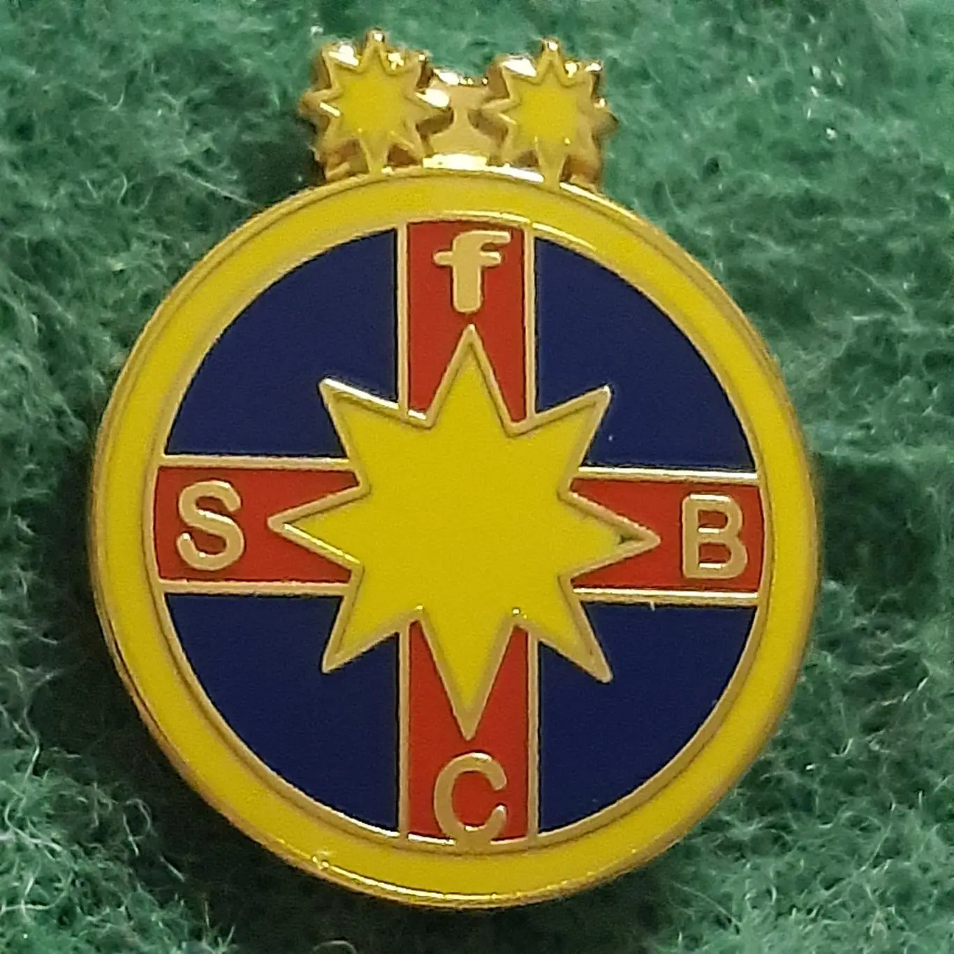 Футбол.клуб.ФК.СТЯУА БУХАРЕСТ РУМУНІЯ. ЕМАЛЬ.