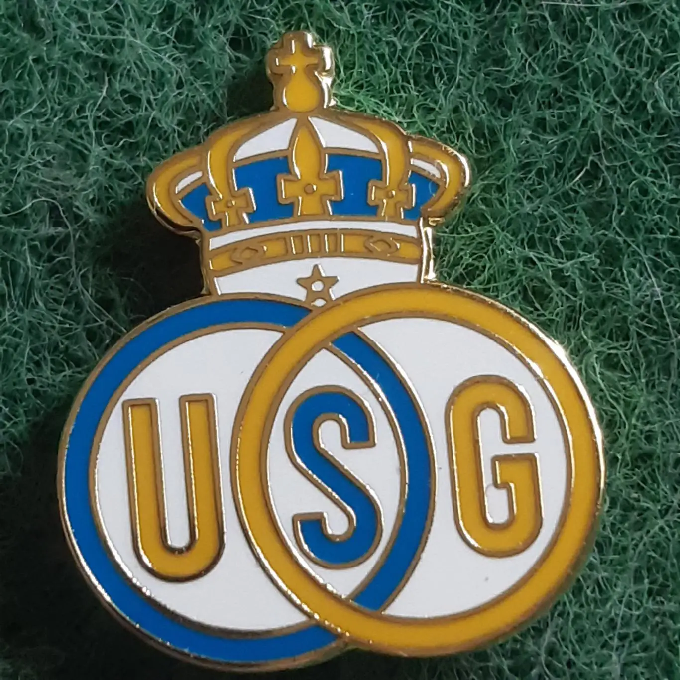 Футбол.клуб.ФК. ЮНІОН СЕНТ ЖИЛУАЗ БЕЛЬГІЯ. ЕМАЛЬ.