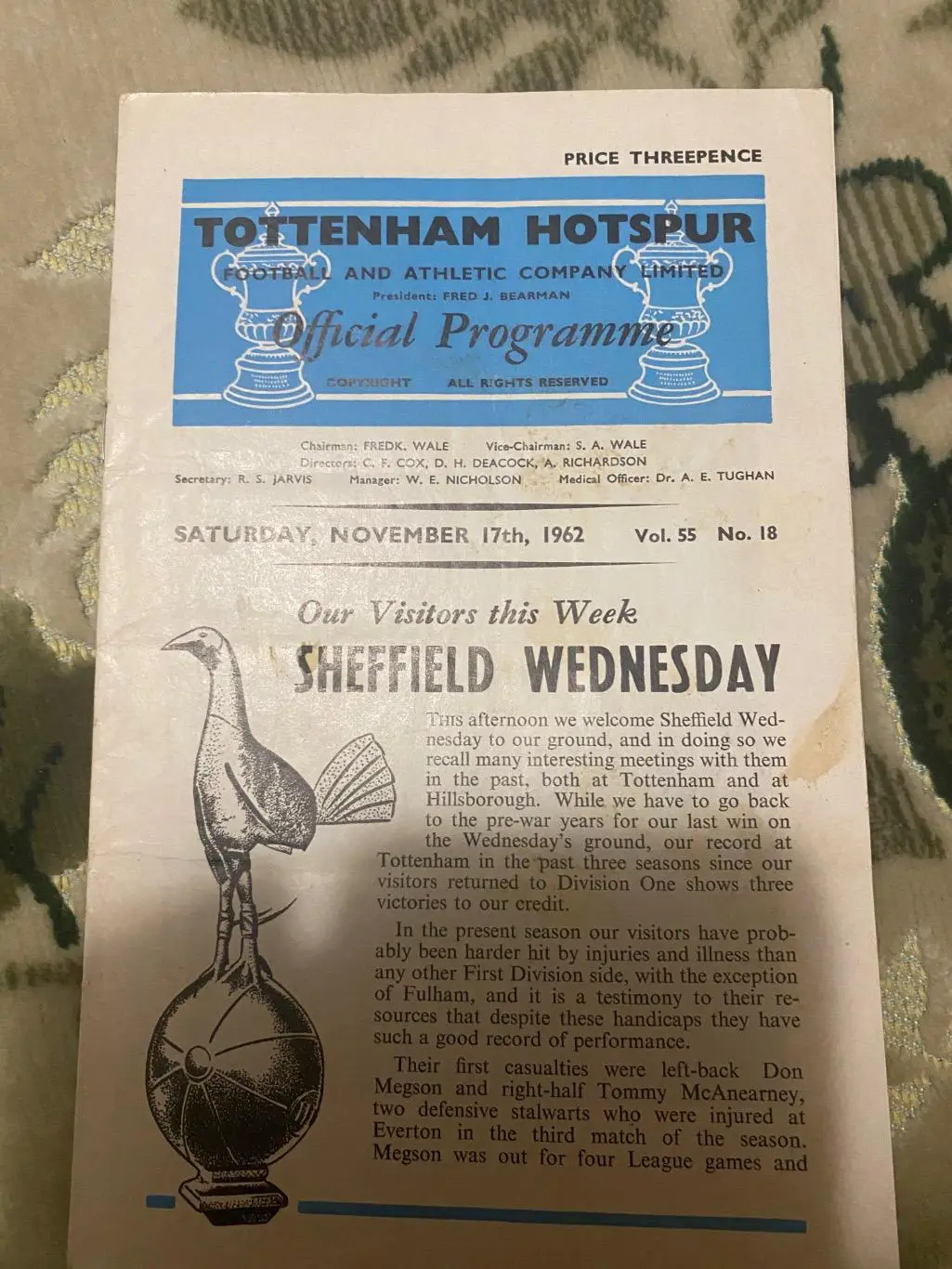 Тоттенхэм - шеффилд 1962-1963
