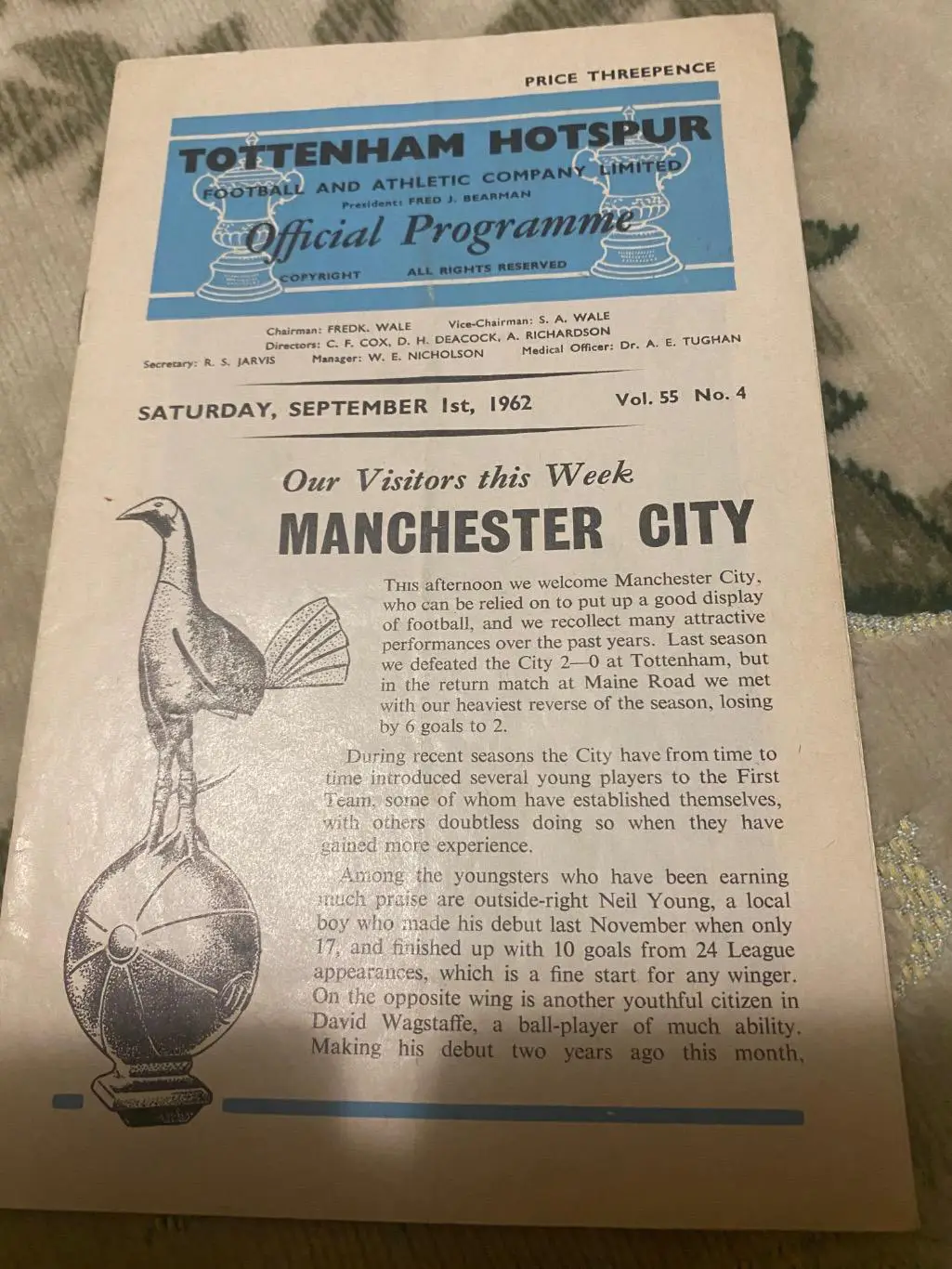 Тоттенхэм - манчестер сити 1962-1963