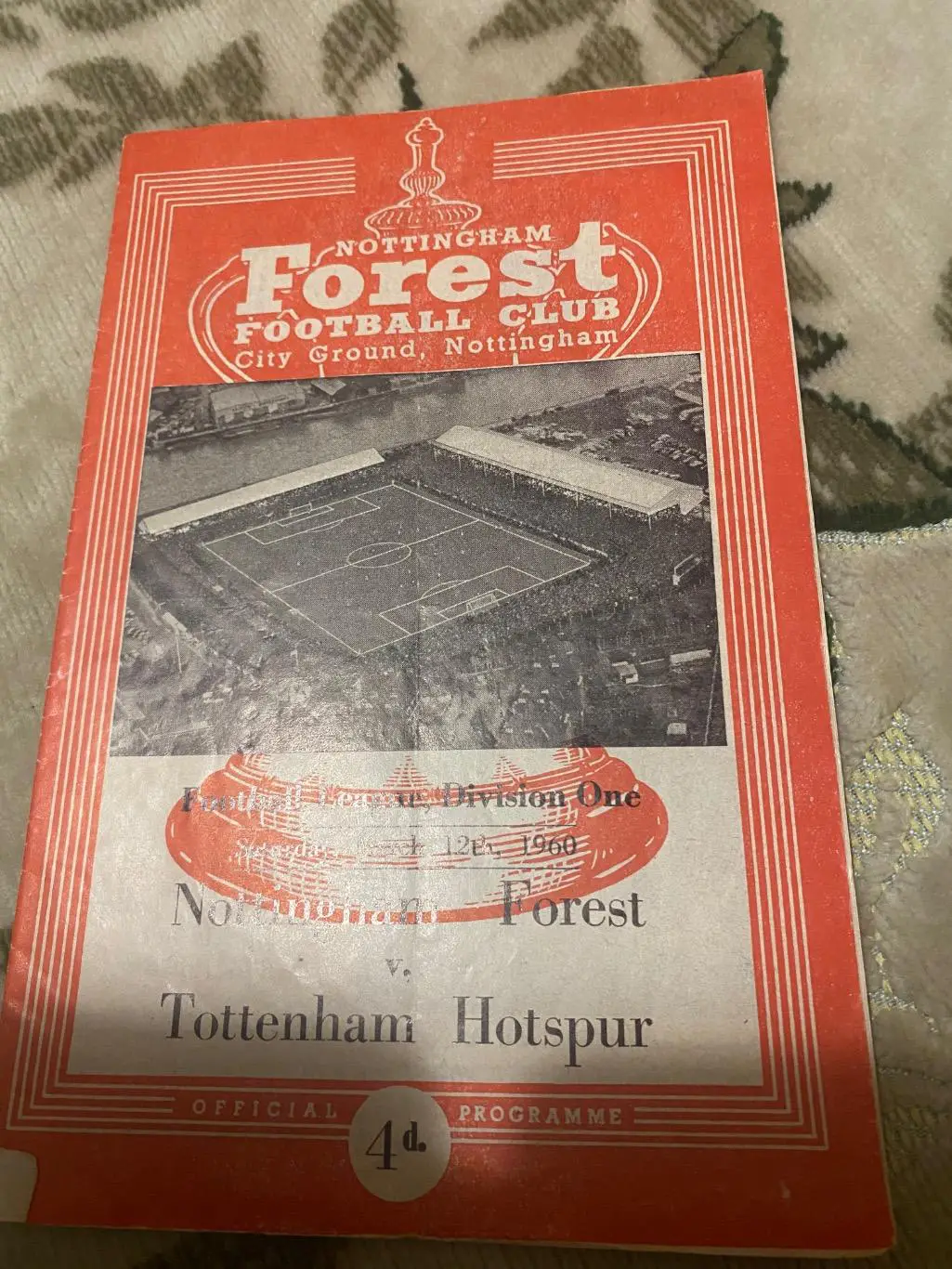 Тоттенхэм - Ноттингем форрест 1959-1960