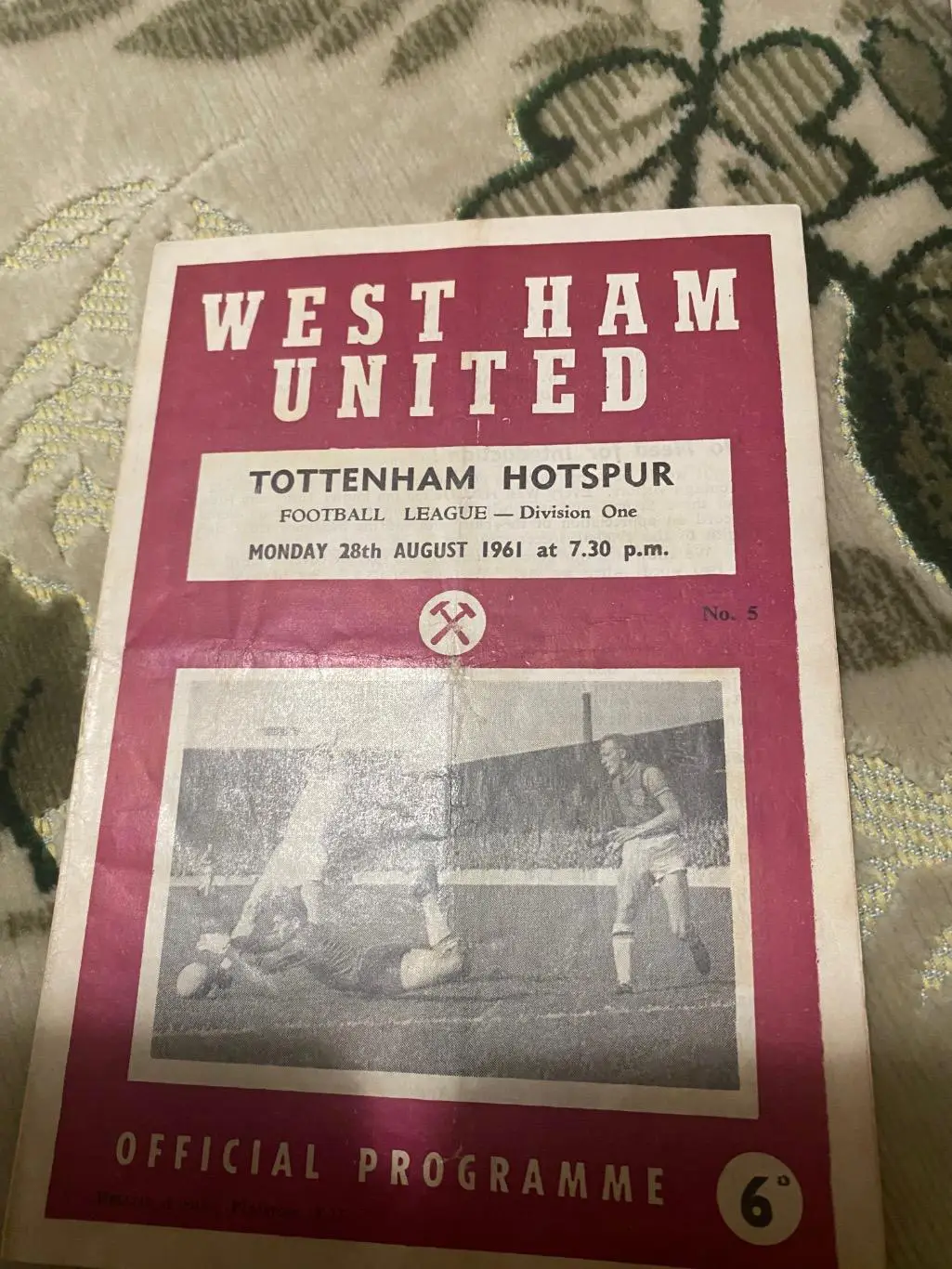 Тоттенхэм - Вест хэм 1961-1962