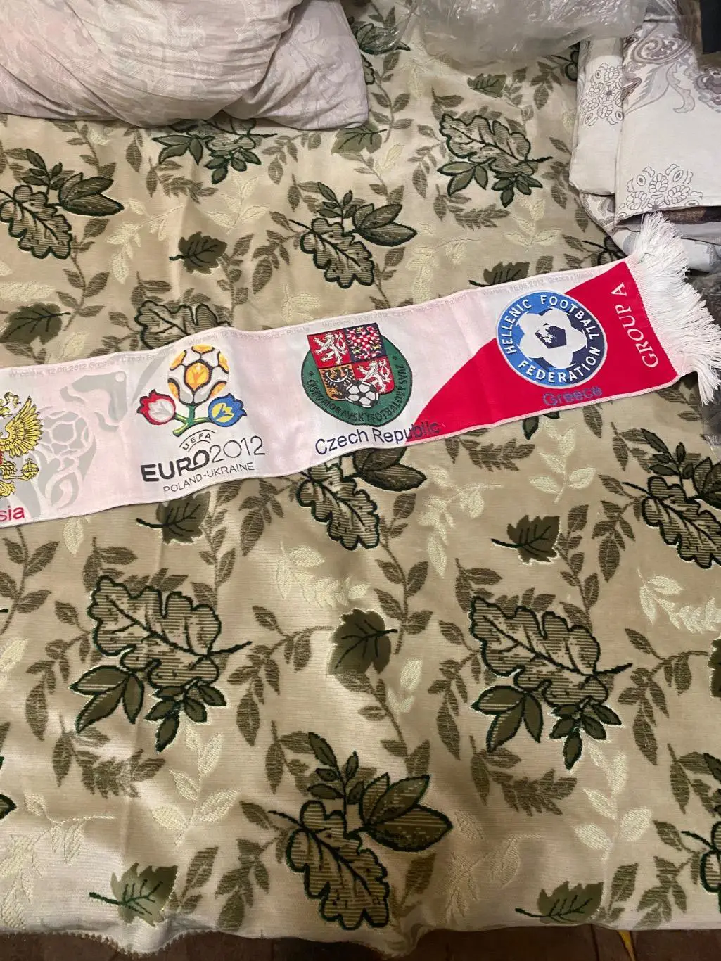 Шарф евро 2012 . Россия 1