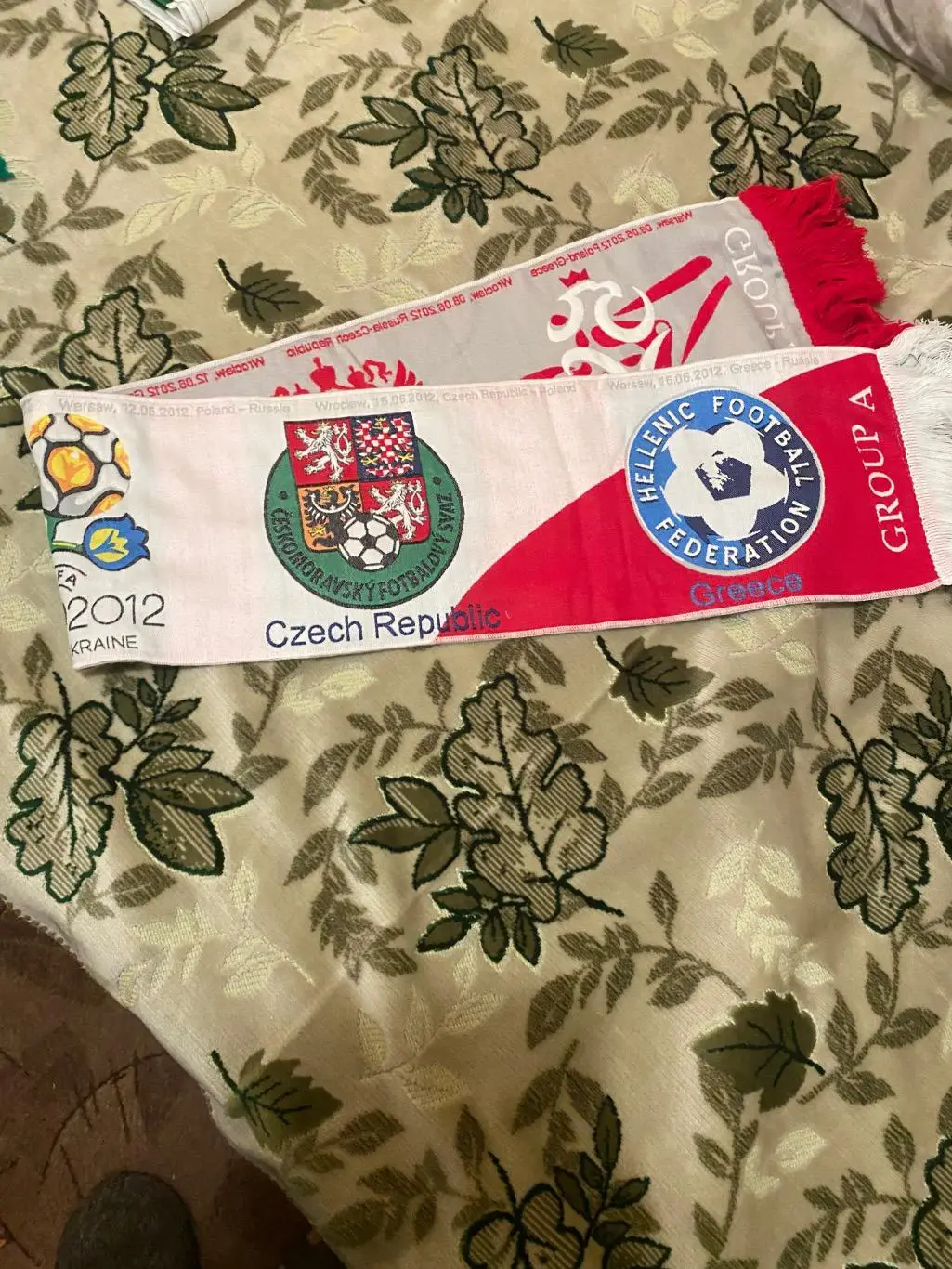 Шарф евро 2012 . Россия 2