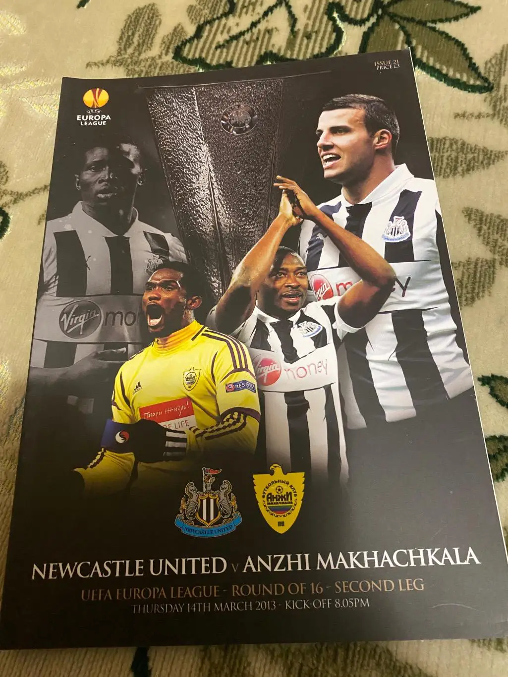 Ньюкасл - Анжи 2012