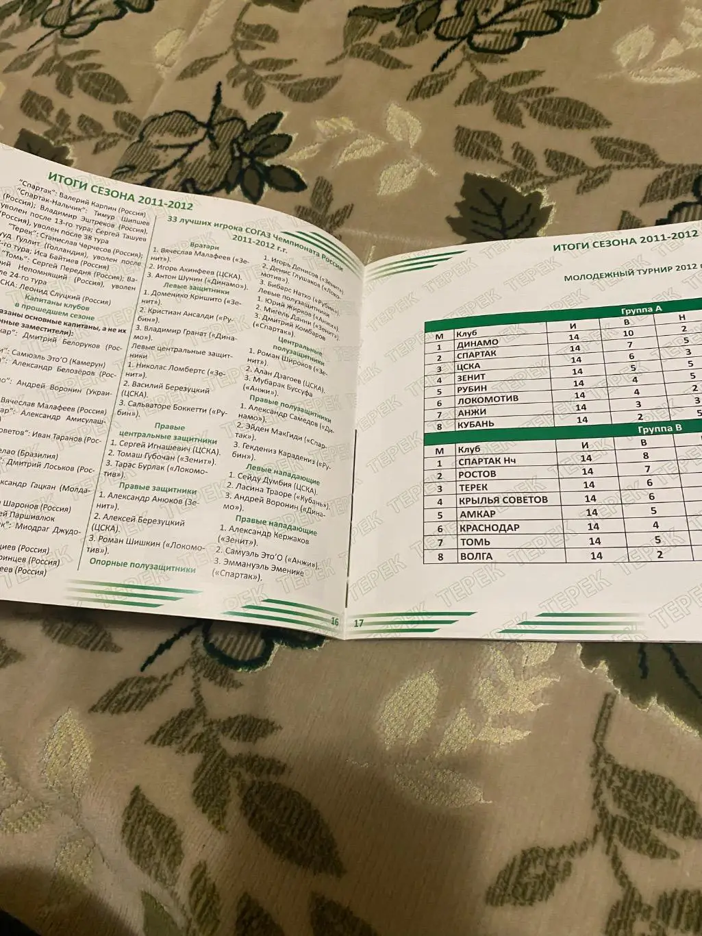 Терек ( Ахмат ) 2012 - 2013 2