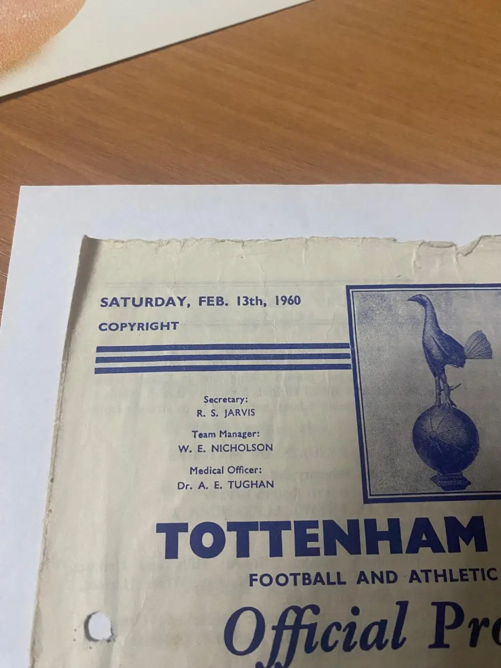 Тоттенхэм - Лестер. 1959-1960 1