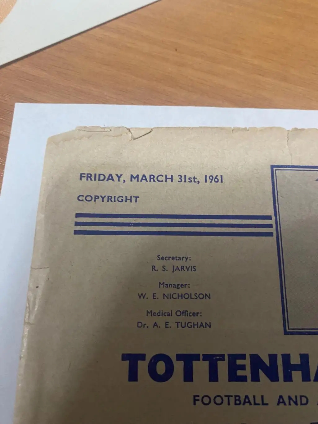 Тоттенхэм - челси . 1960-1961 1