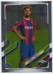 Карточка Конрад де ла Фуэнте (Барселона, Марсель, Эйбар) Лига Чемпионов 2020/21