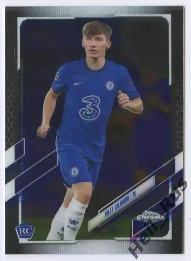 Карточка Билли Гилмор (Челси, Наполи, Брайтон энд Хоув) Лига Чемпионов 2020-21