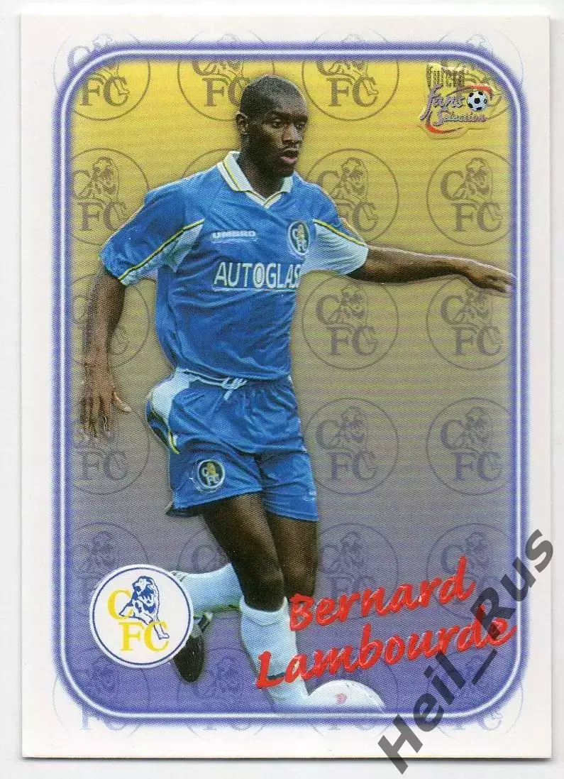 Футбол. 7 карточек Chelsea/Челси 1998 2