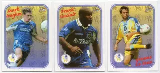 Футбол. 7 карточек Chelsea/Челси 1998