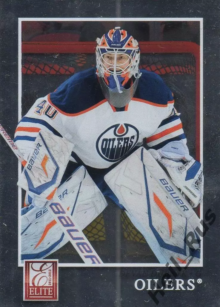 Карточка Devan Dubnyk/Деван Дубник (Edmonton Oilers / Эдмонтон Ойлерз) НХЛ/NHL