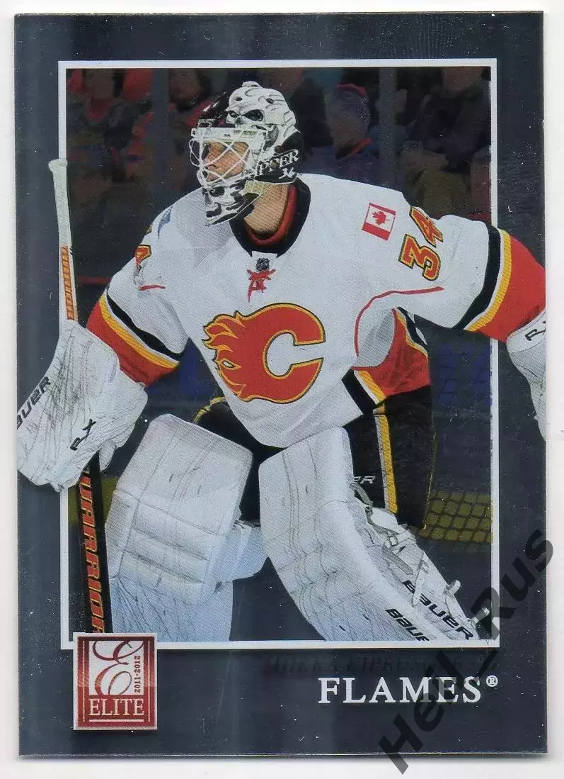 Карточка Miikka Kiprusoff/Миикка Кипрусофф Calgary Flames/Калгари Флэймз NHL НХЛ