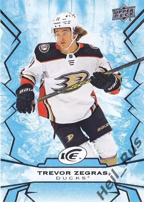 Хоккей Карточка Trevor Zegras/Тревор Зеграс Anaheim Ducks/Анахайм Дакс НХЛ/NHL