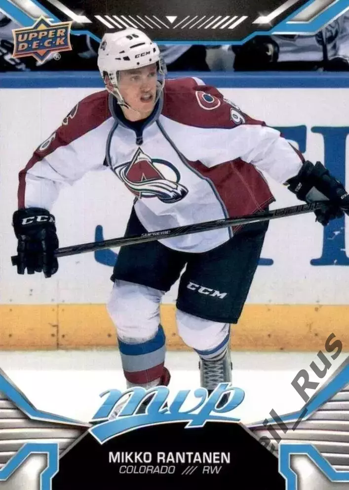 Карточка Mikko Rantanen / Микко Рантанен (Colorado Avalanche/Колорадо) НХЛ / NHL