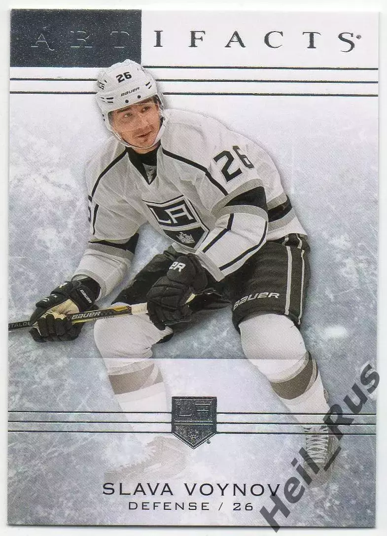 Карточка Вячеслав Войнов Лос-Анджелес Кингз/Трактор/Авангард/СКА/Ак Барс НХЛ/КХЛ